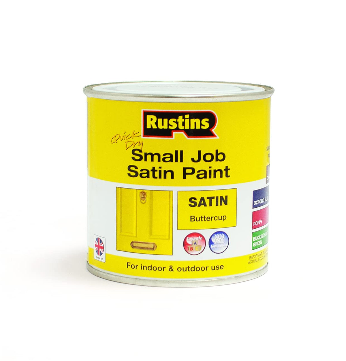 RUSTINS Small Job Satin Paint Chocolate 250ml
