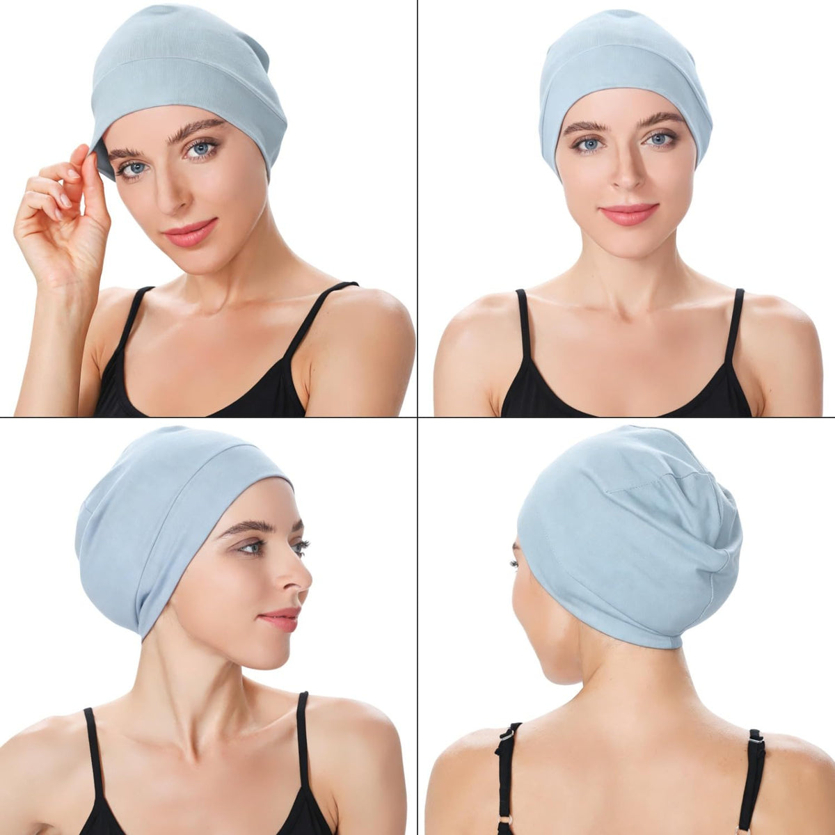 EINSKEY 100% Cotton Skull Caps for Men, Multipurpose Daily Wear Beanie Hat