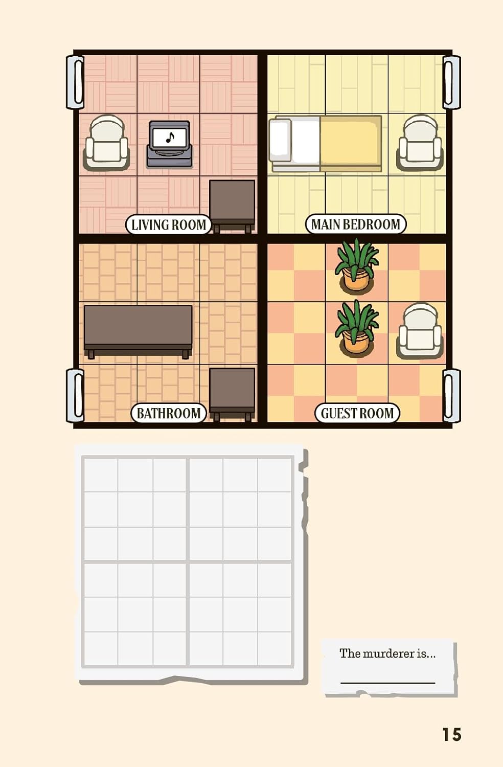 Murdoku: 80 Murder Mystery Logic Puzzles: Volume 1 – The Perfect Gift for Puzzlers and Cosy Crime Fans!