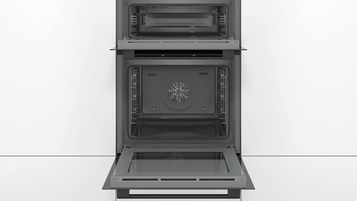 Bosch Series 2 HHF113BR0B Built-in Single Oven, A Rated, Stainless Steel