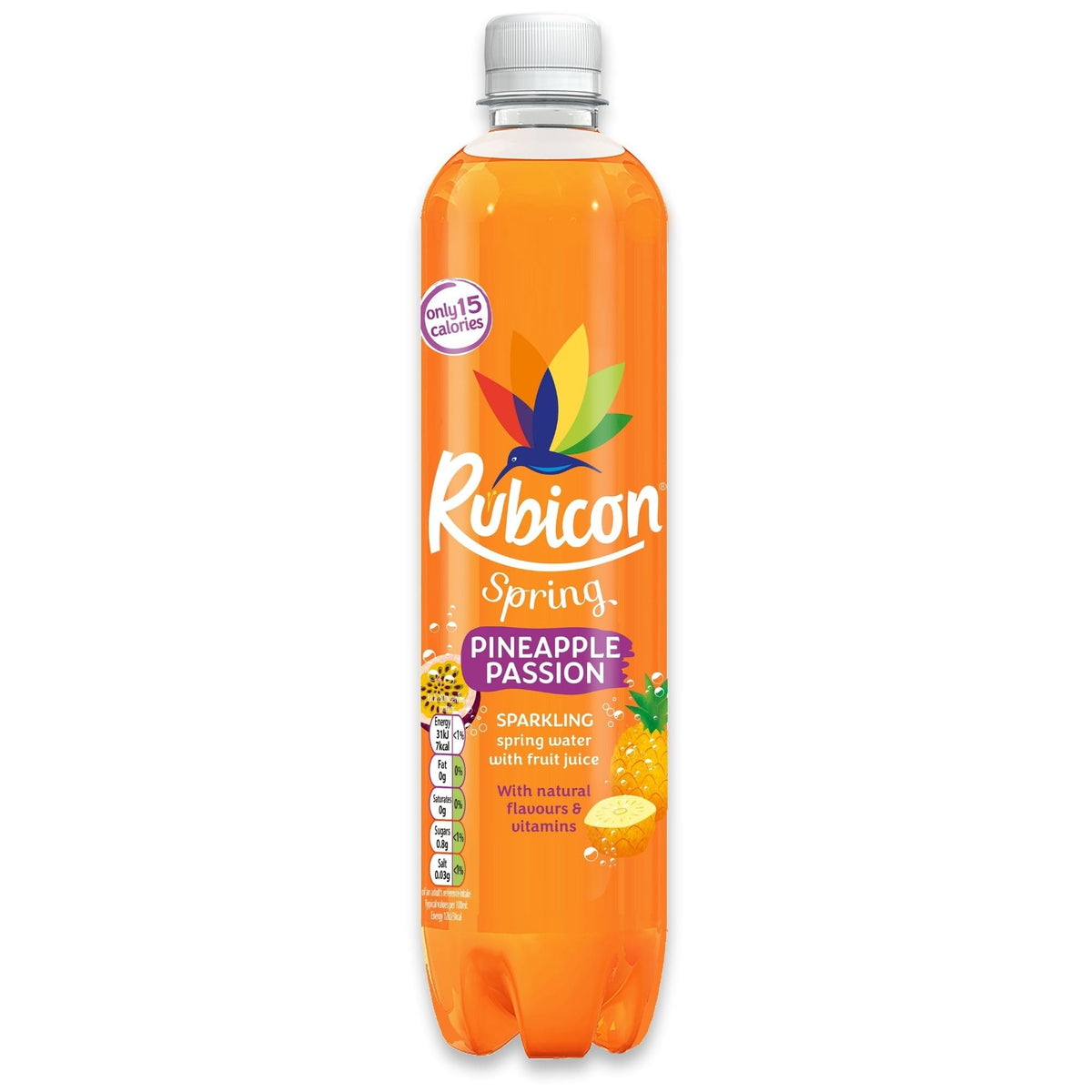 Rubicon Spring Black Cherry Raspberry Flavoured Water, 12 Pack, 330ml Cans