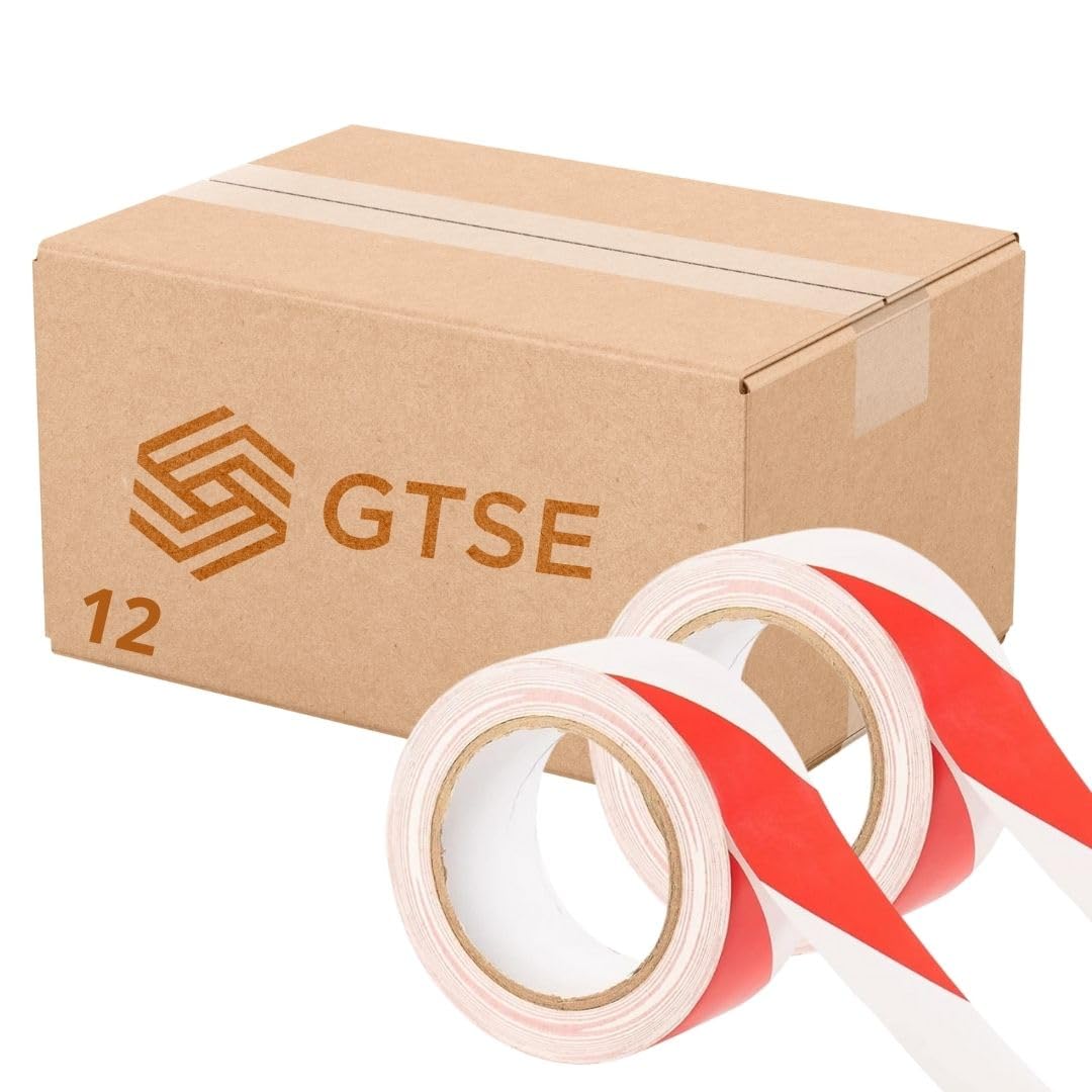 GTSE 50mm x 5m Black Anti Slip Tape, High Traction, Strong Grip Abrasive, Non Skid Tape for Indoor/Outdoor Use, Tread Warning Tape