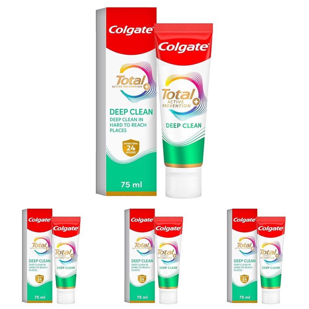 Colgate Total Active Prevention+ Decay + Erosion Defence Toothpaste, 75ml