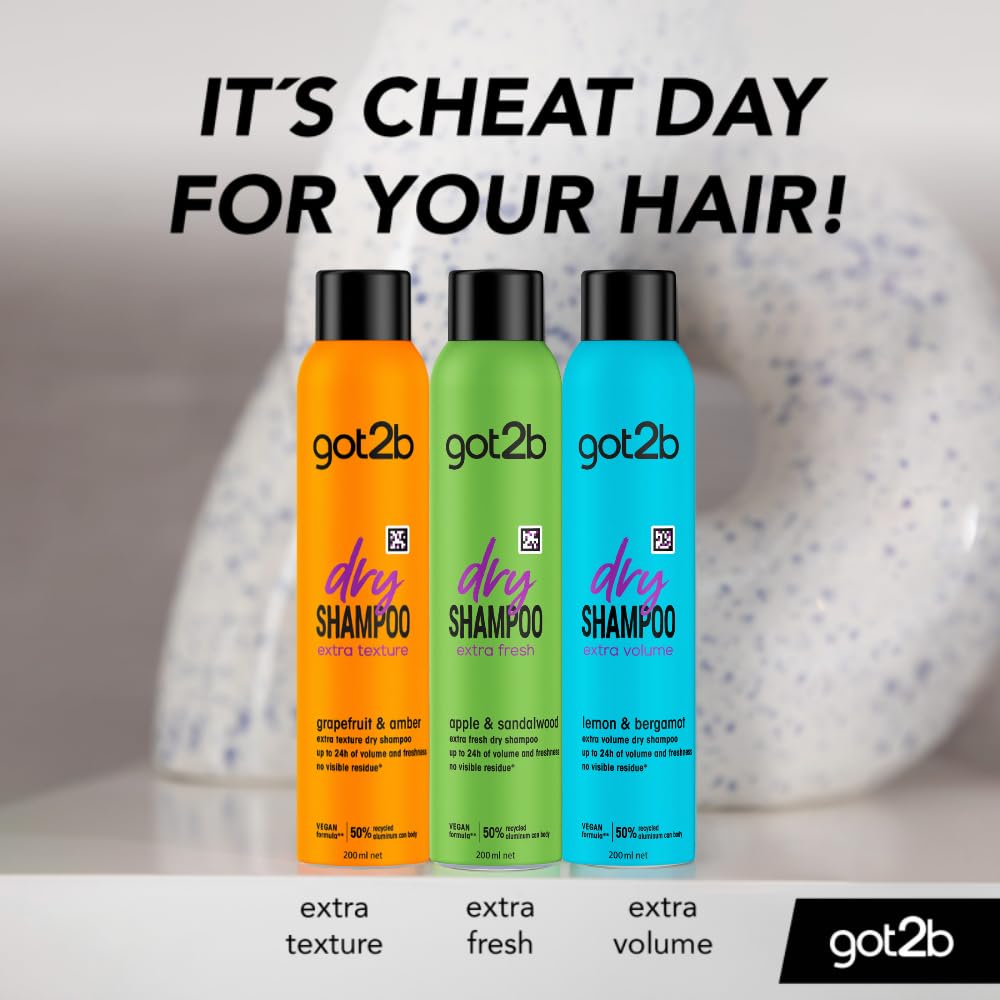 got2b Beach Matt Texture Sea Salt Hair Spray, Medium Hold, Creates Waves and Textures with a Matt Finish, packaging may vary, 200 ml