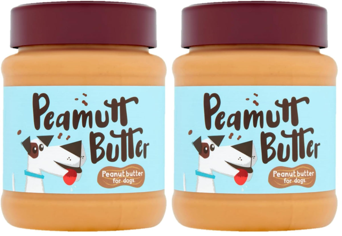 Peamutt Dog Peanut Butter | Peanut Butter Dog Treat | Formulated for Dogs | No Added Sugar and Salt | No Sweeteners | Dog Friendly Texture | Perfect Dog Treat | Pack of 1x340g