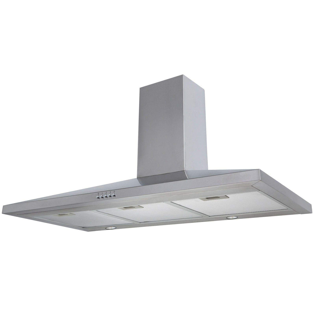 SIA 60cm Chimney Cooker Hood Kitchen Extractor Fan, Black, CHL60BL
