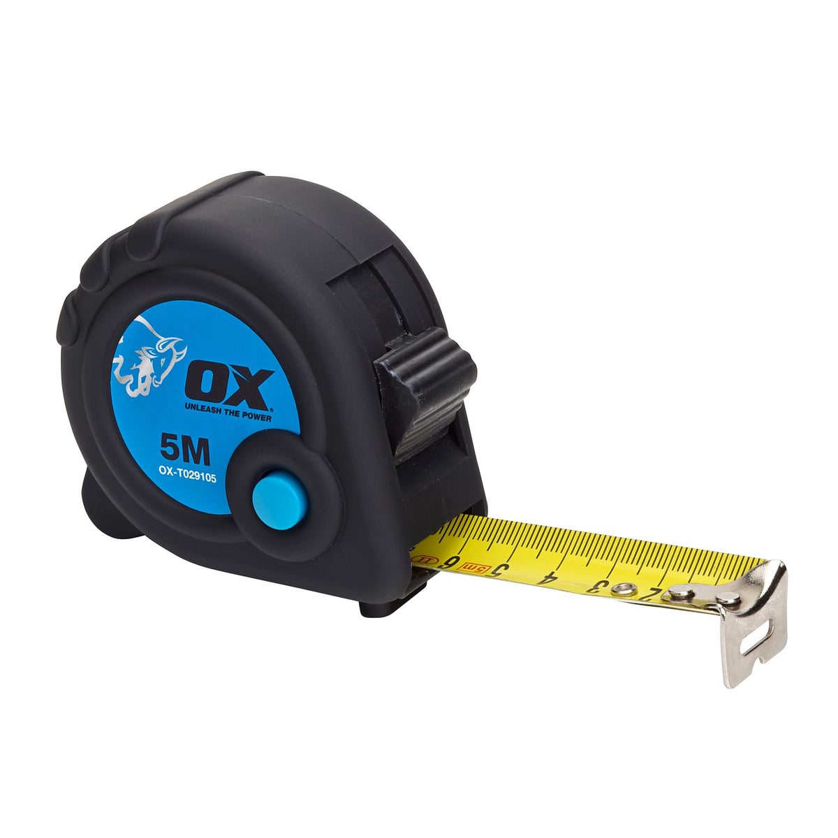 OX Trade 8m Tape Measure Twinpack - Metric & Imperial, Nylon Coated Blade