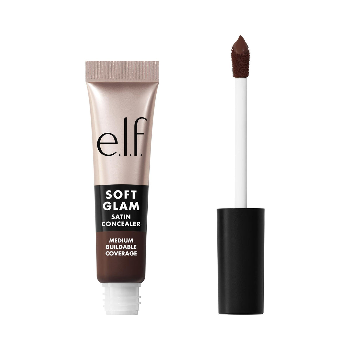 e.l.f. Soft Glam Satin Concealer, Medium Coverage for Blemishes & Under-Eye, Crease-Resistant, Long-Lasting, Vegan & Cruelty-Free, 10 Fair Cool