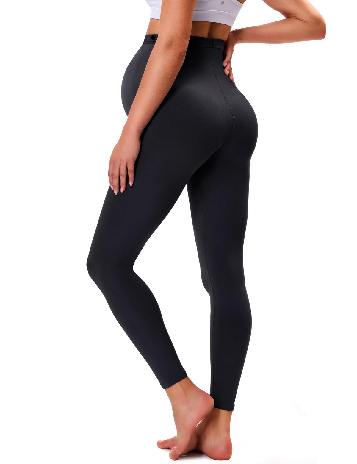 VALANDY Creamlush Over Bump Maternity Leggings for Women