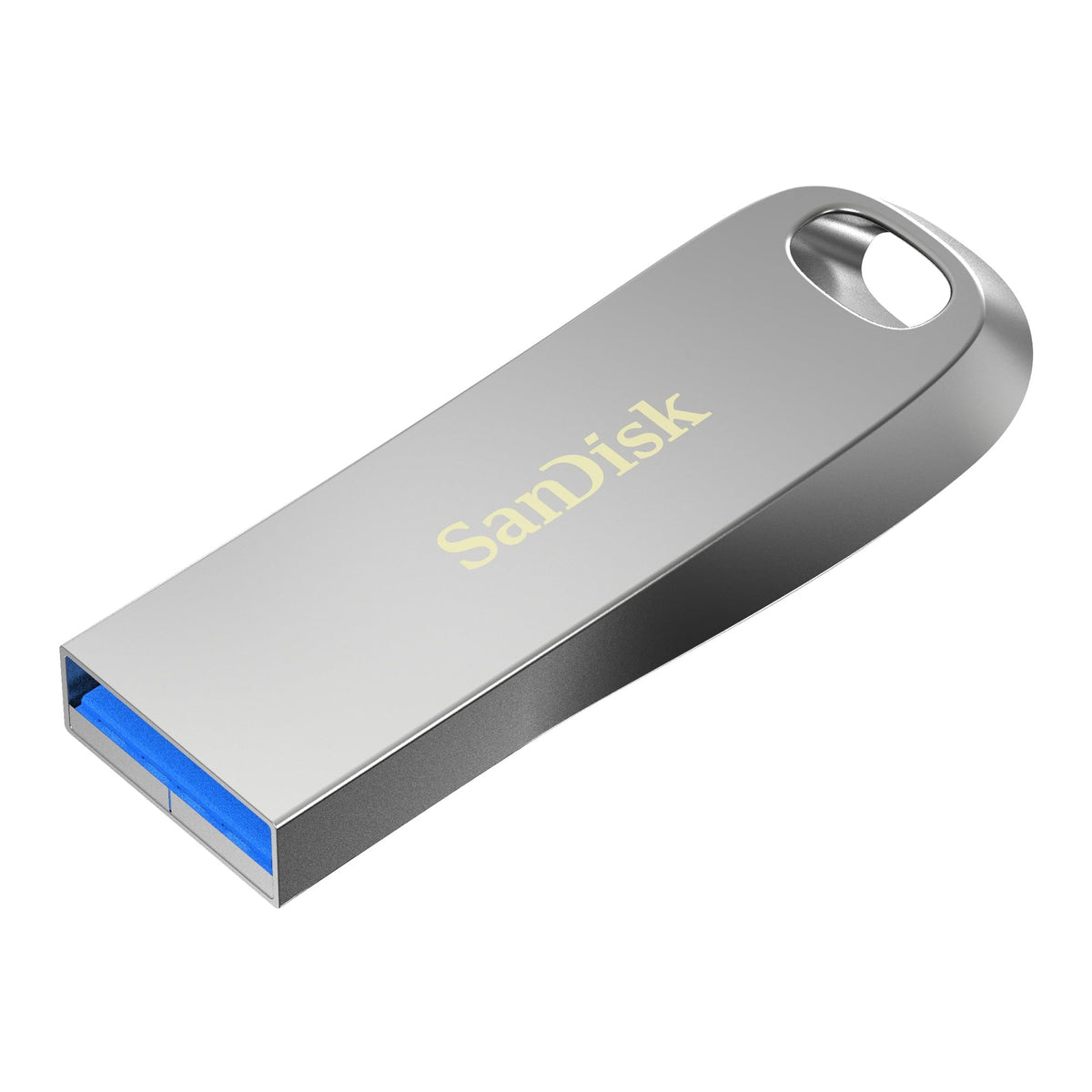 SanDisk Ultra Luxe 128 GB USB Flash Drive USB 3.1 up to 150 MB/s, Silver (Pack of 5)