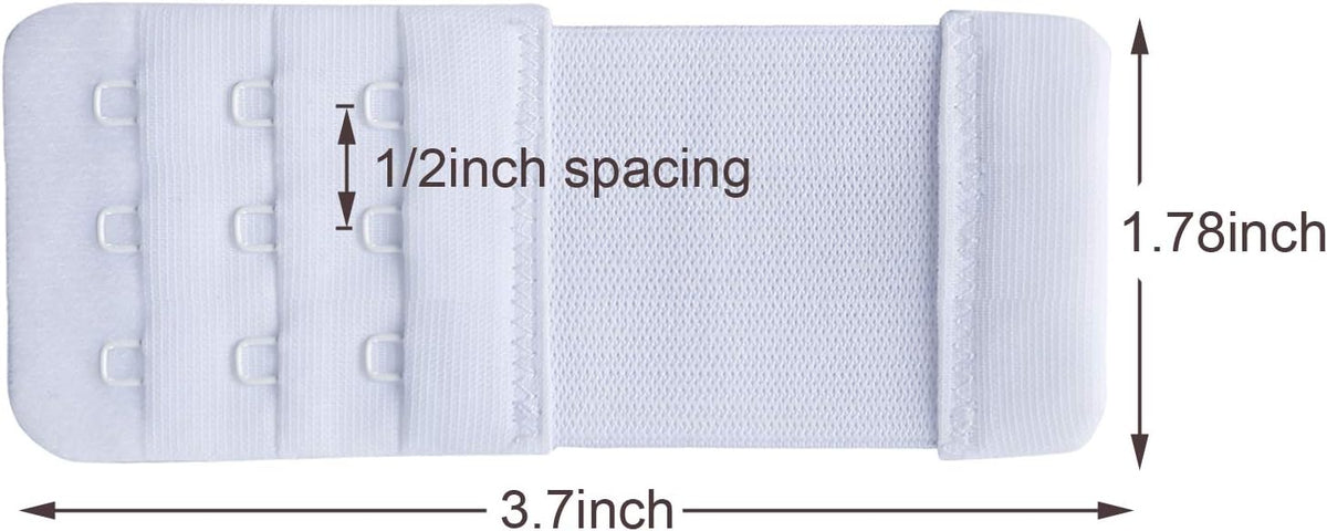 Women's Bra Extender 3 Hook Soft and Comfortable Bra Extension Strap