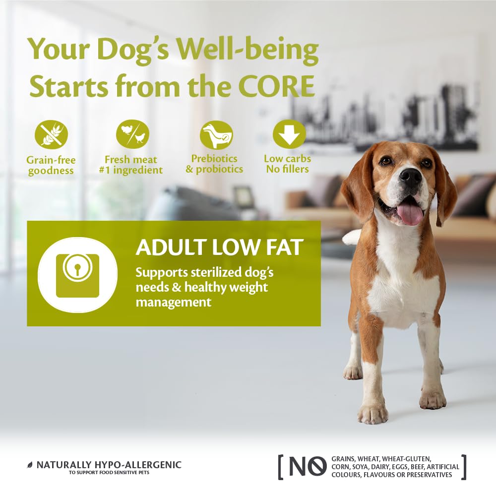 Wellness CORE Active Life 10 kg, Chicken & Turkey – Dry Dog Food