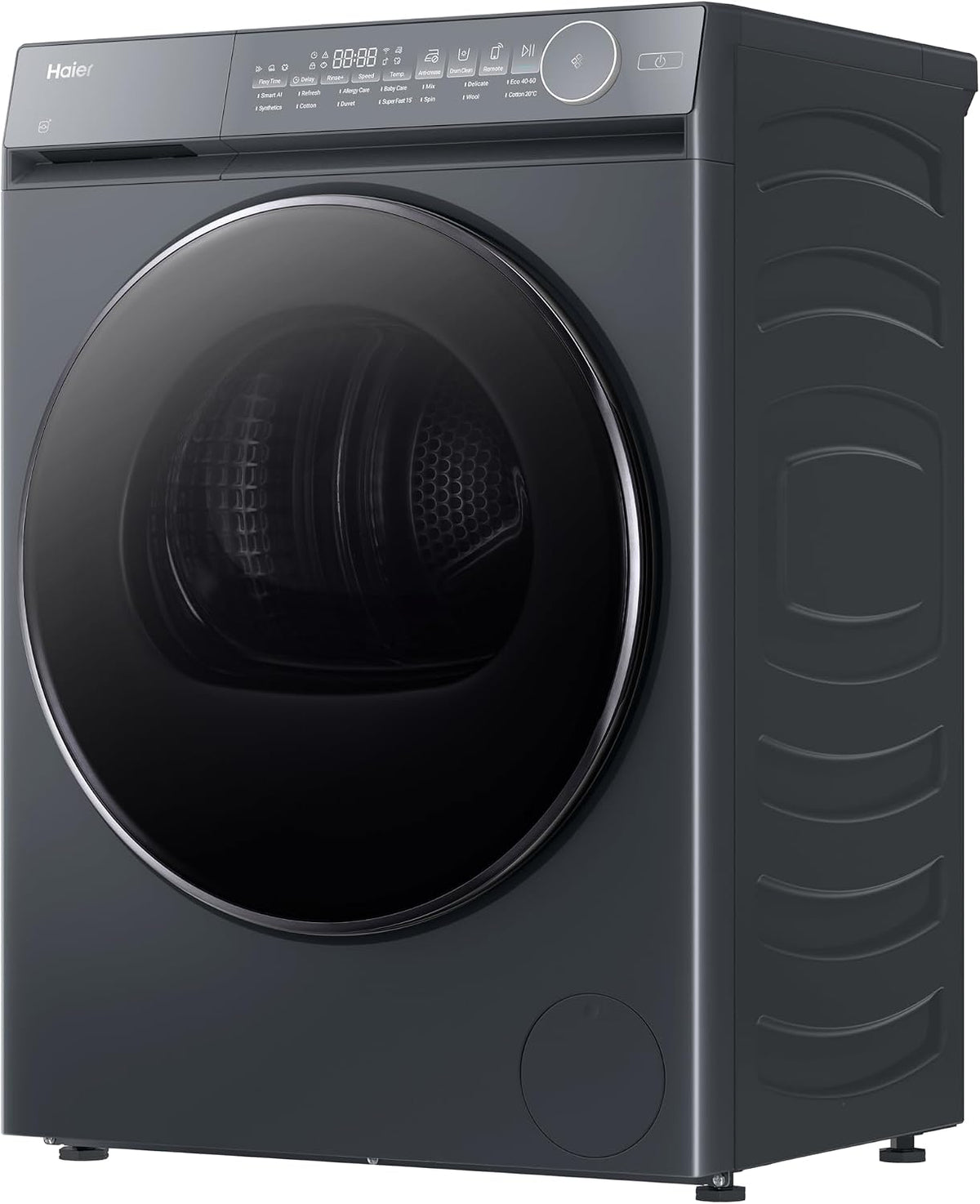 Haier X Series 7 Heat Pump Tumble Dryer, 10kg, Graphite, A++