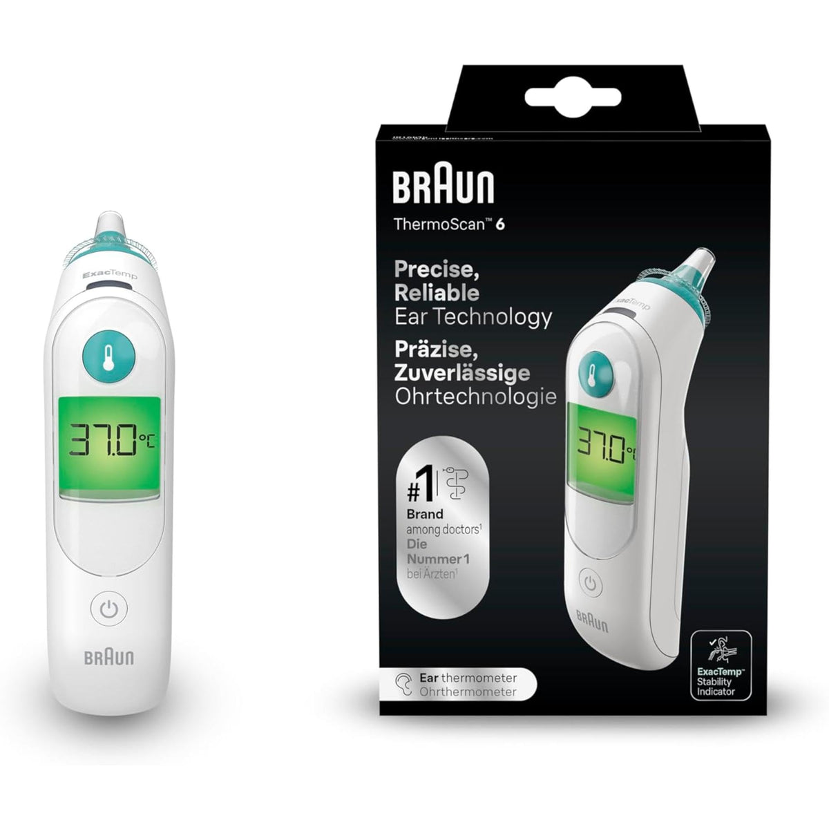 Braun ThermoScan 3 Ear thermometer | #1 Brand among doctors1