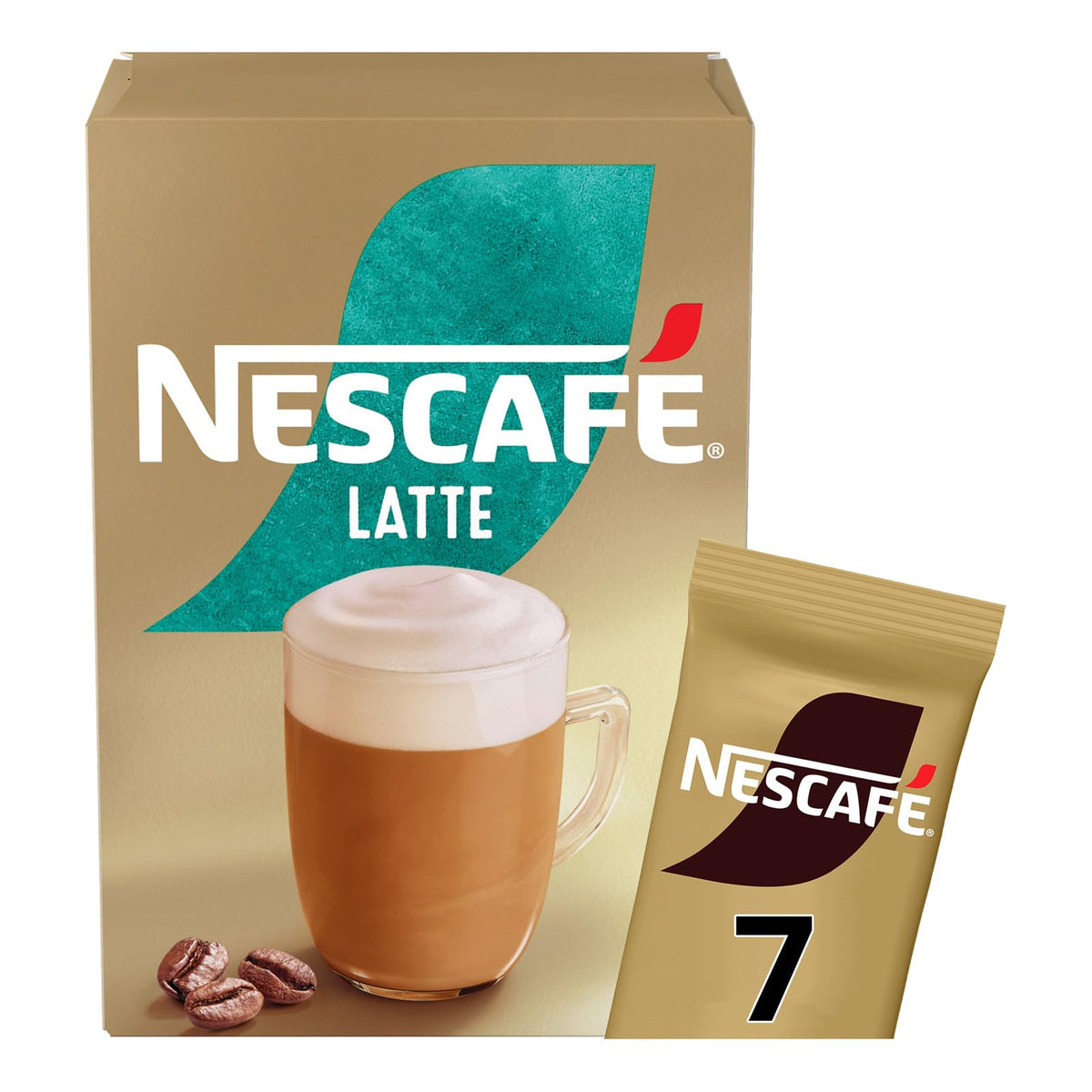 NESCAFÉ Latte Instant Coffee Sachets - 72 x 18g