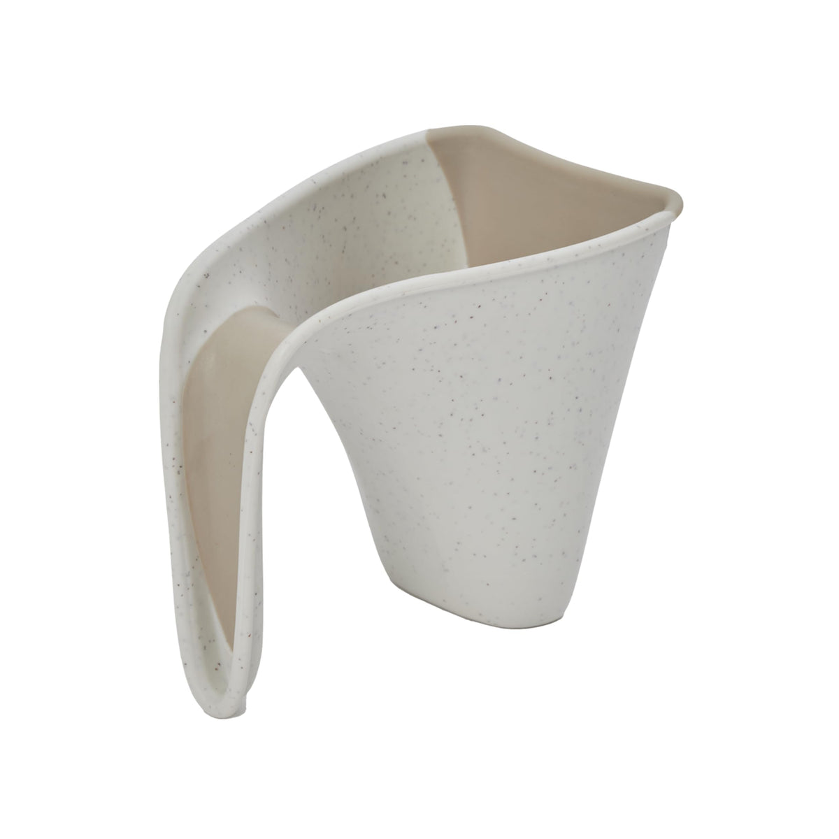 Shnuggle Baby Bath Rinse Cup, Soft Rim Shampoo Rinser and Hair Wash Jug, No Tears Design for Newborn and Toddler Bath Time, Easy Grip Handle, Gentle Washing Accessory, Suitable from Birth. Taupe.