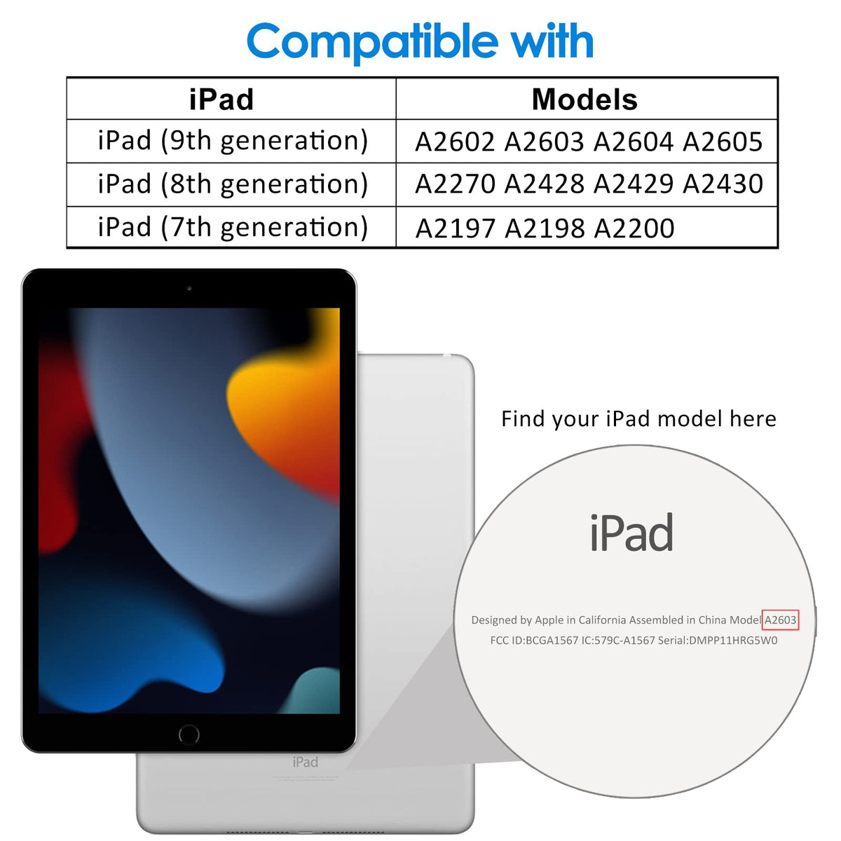 JETech Screen Protector for iPad (A16) 11th/10th Gen, 2-Pack