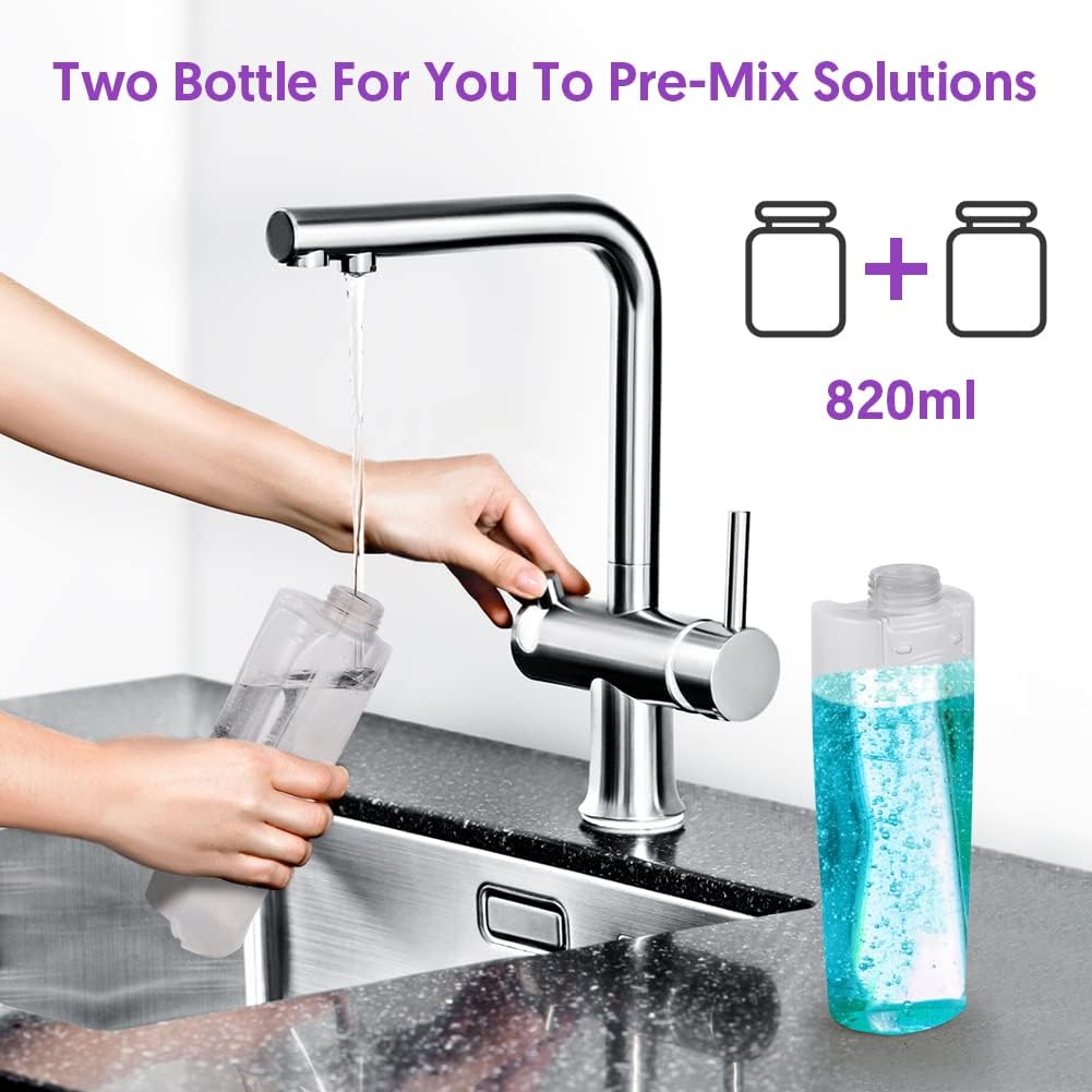 Spray Mop with 3 Washable Pads for Cleaning Floors: Microfibre Floor Mop