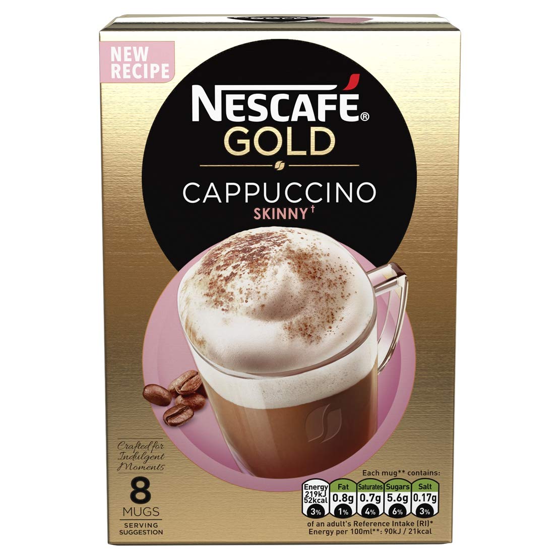 NESCAFÉ Latte Instant Coffee Sachets - 72 x 18g