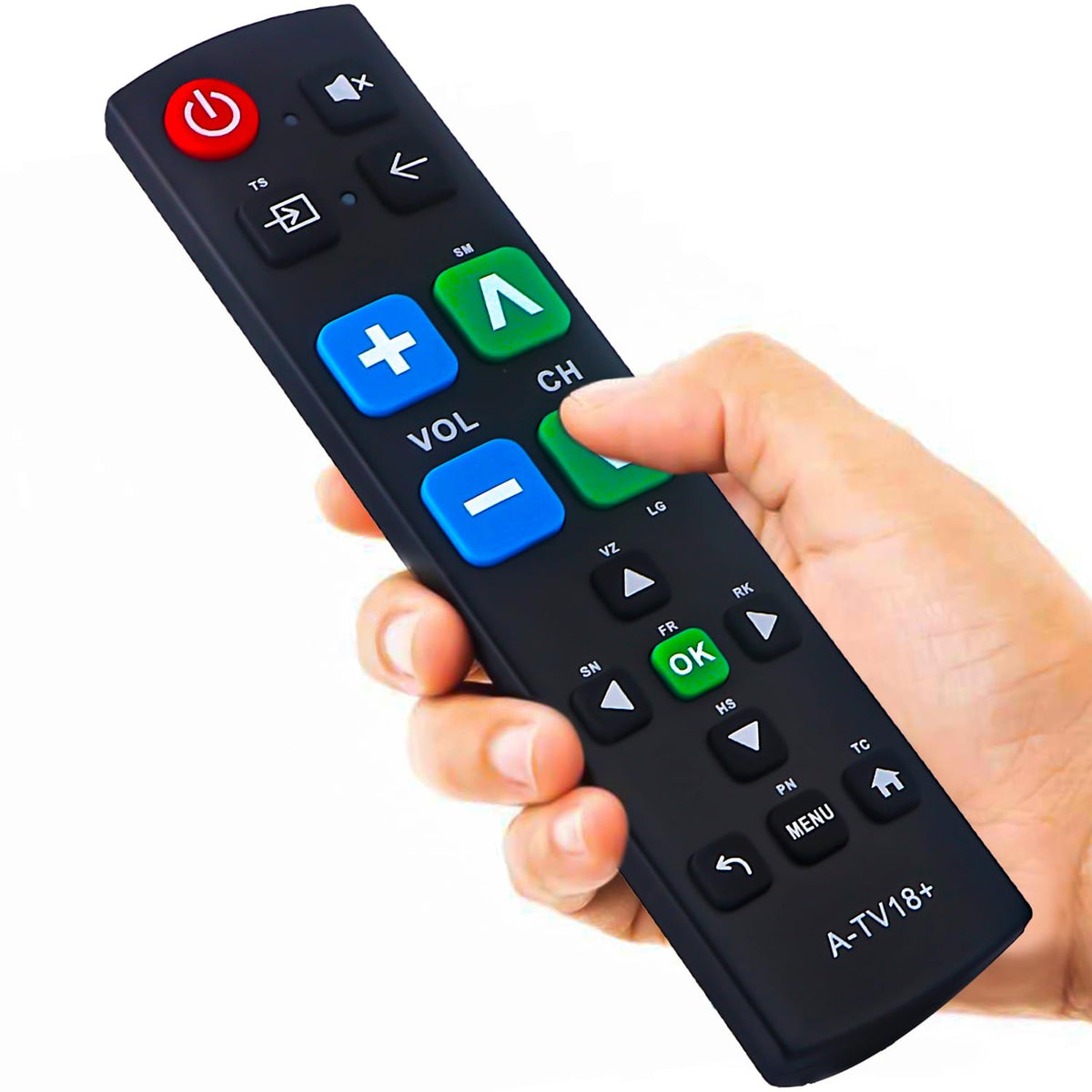 Gvirtue 【Pack of 2】Replacement Remote Control Compatible with Roku Box Model: Roku 1, Roku 2(HD, XD, XS), Roku 3, Roku LT, HD, XD, XDS, Roku N1, Roku Express, Roku Express+