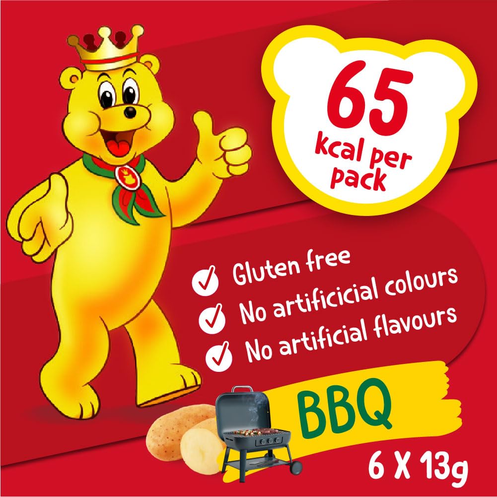 Pom Bear • Original Potato Snacks • Multipack • 6 Bags