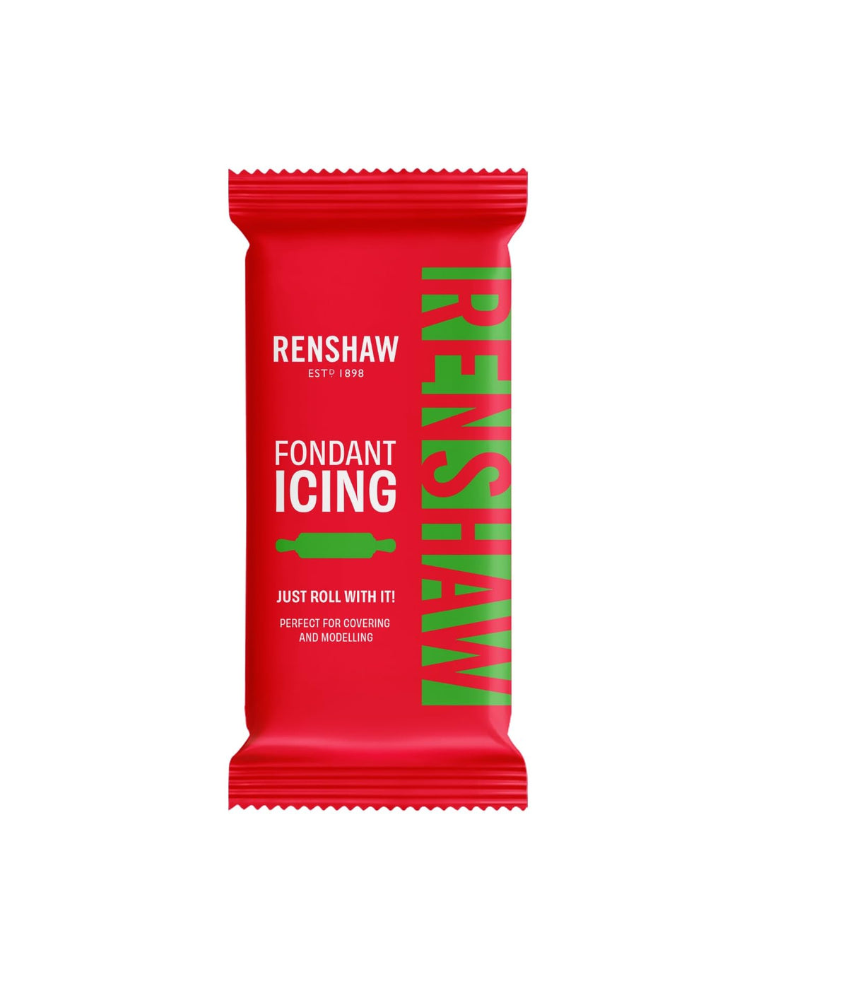 Renshaw White Ready to Roll Fondant Icing, 500 g (Pack of 1)