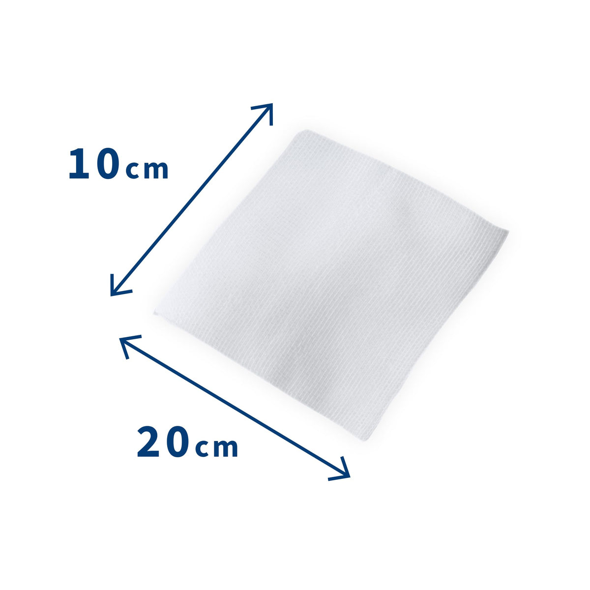 ABENA Gauze Pads, 5x5cm, Pack of 100, Non-Sterile, Non-Adhesive Medical Swabs, Soft Absorbent Non-Woven Swabs for Injury Dressing, Skin Preparation & First Aid Use, Lint-Free Dressings for Wounds