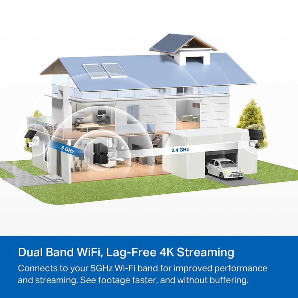 Tapo 2K QHD Wireless Indoor/Outdoor Smart Security Camera