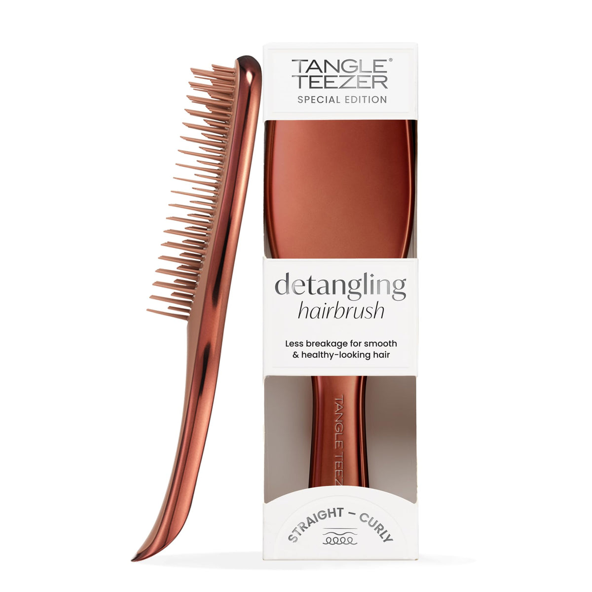 Tangle Teezer The Ultimate Detangler Straight to Curly Hairbrush