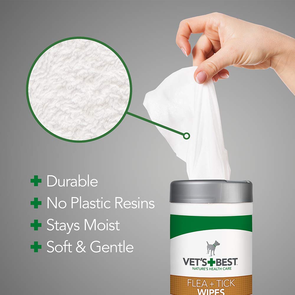 Vet's Best Flea Tick and Mite Flea Spray for Dogs Plant Based 500ml