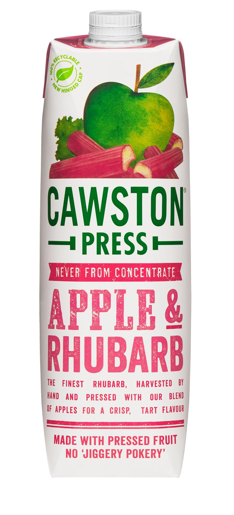 Cawston Press Brilliant Beetroot Pressed Juice 1 litre (Pack of 6) - Pure Pressed Beetroot, Vegan, No Added Sugar