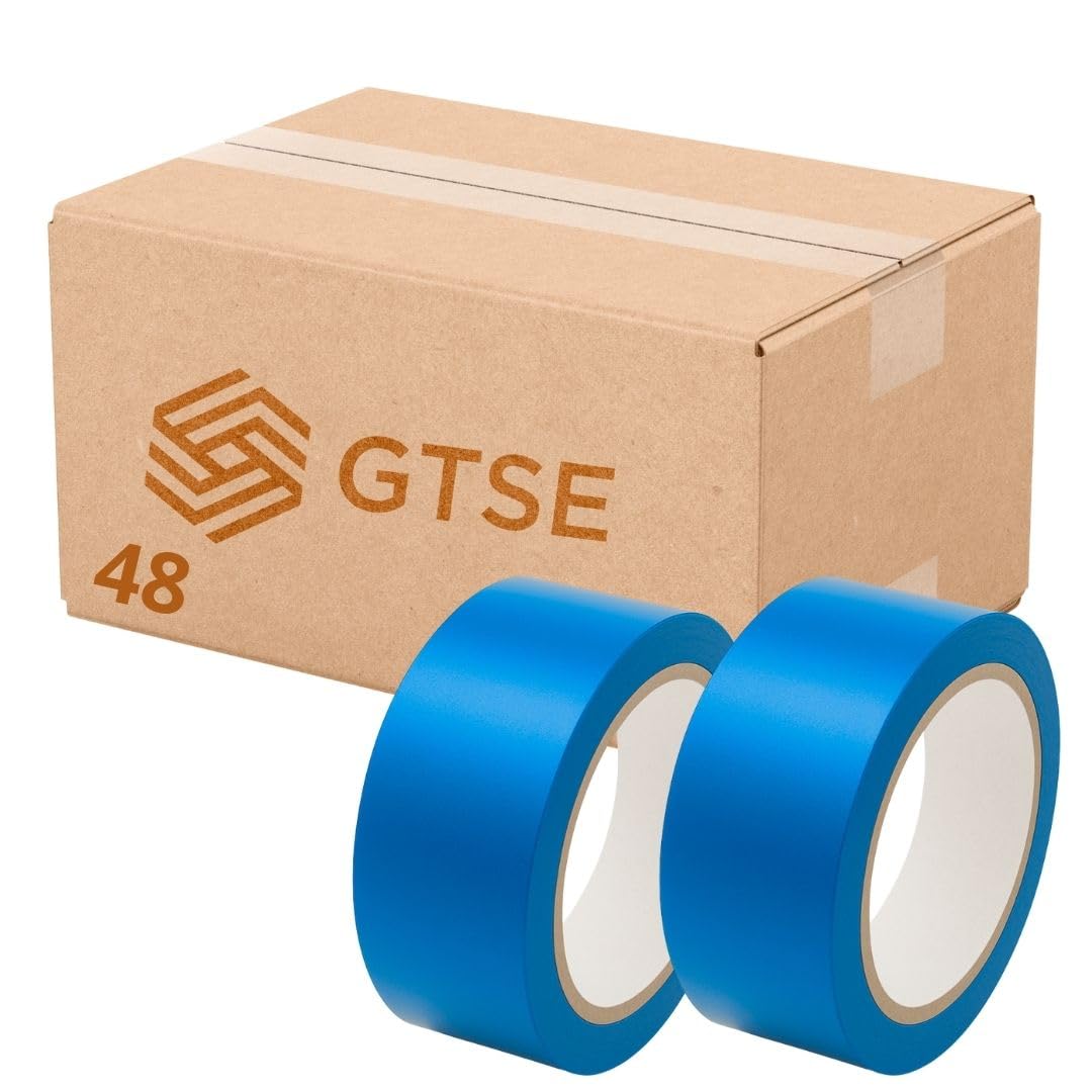 GTSE 50mm x 5m Black Anti Slip Tape, High Traction, Strong Grip Abrasive, Non Skid Tape for Indoor/Outdoor Use, Tread Warning Tape