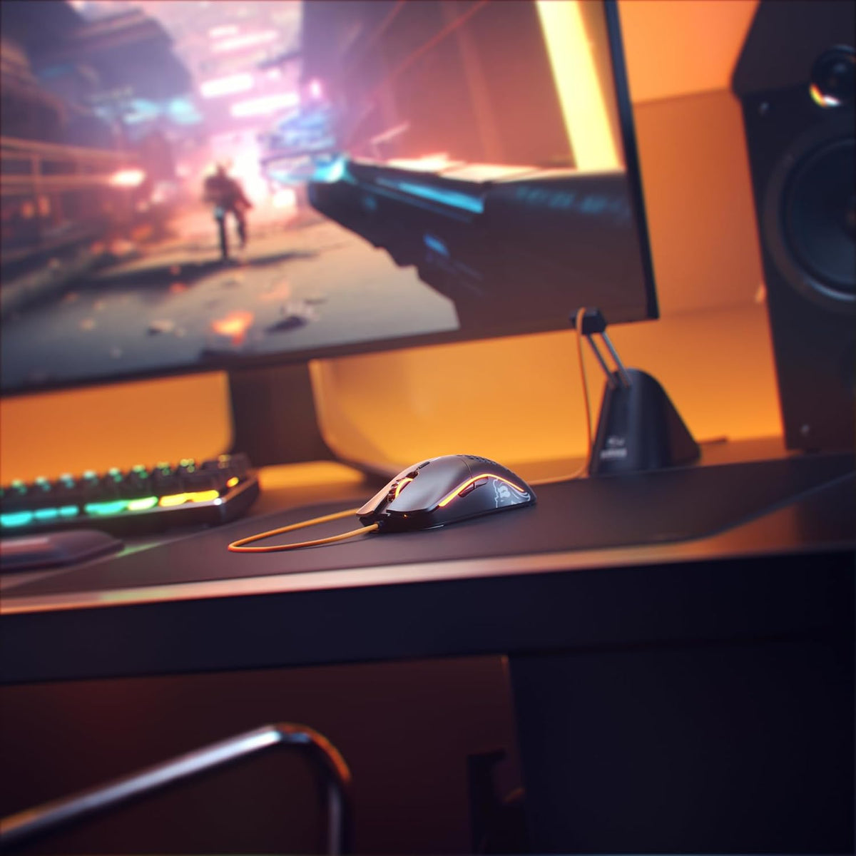 GLORIOUS Model O Wired Gaming Mouse (Matte Black)