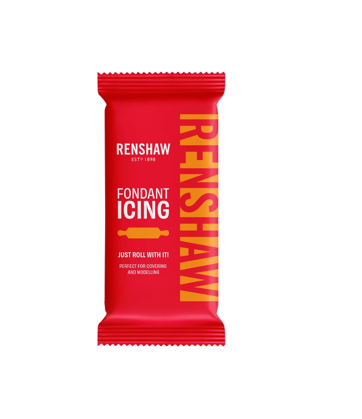 Renshaw White Ready to Roll Fondant Icing, 500 g (Pack of 1)