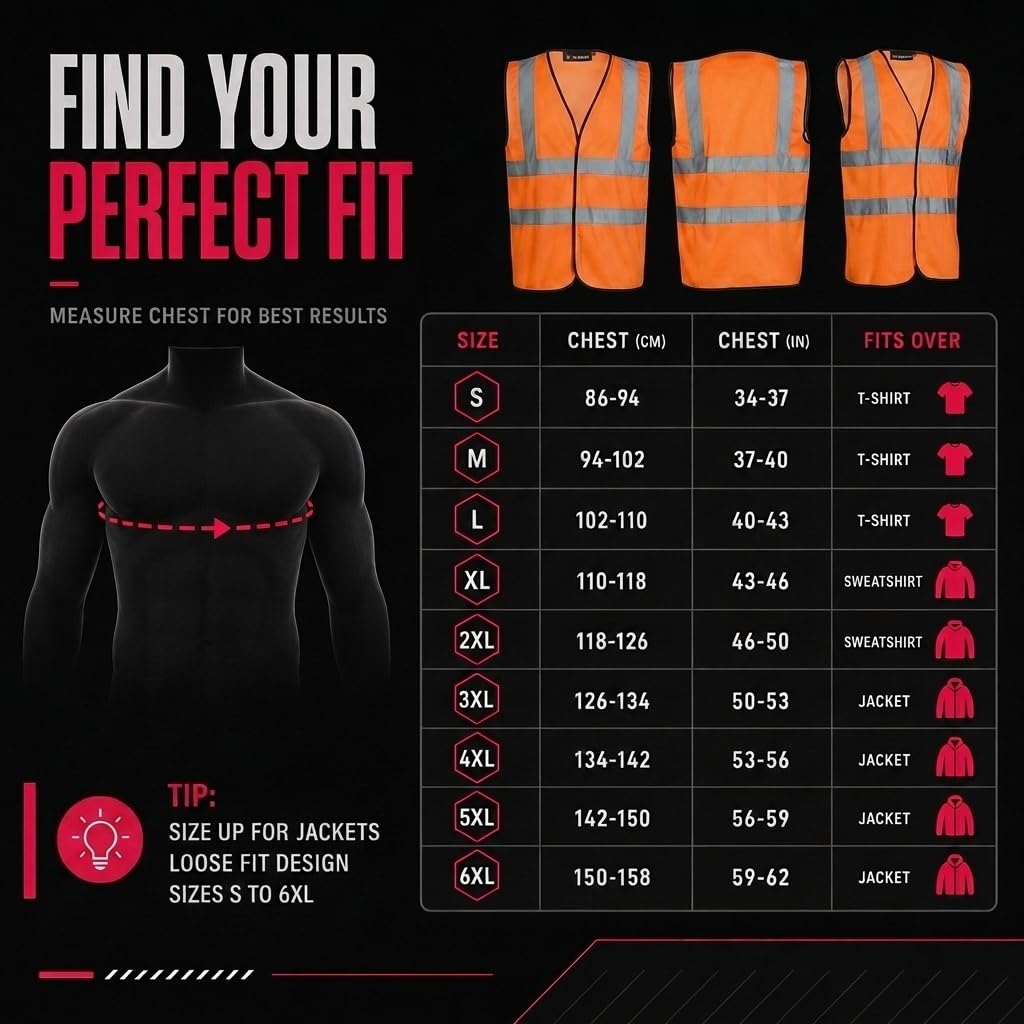 Blackrock Yellow/Orange Hi Vis Vest, High Vis Vests, Hi-Vis Jackets, High Visibility, Safety Vest, Reflective, Hivisible PPE, Hi Viz, Security Vests, Workwear, Work, Cycling, Mens Womens
