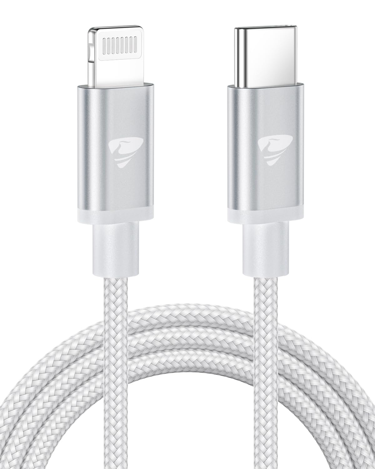 Aioneus USB C to Lightning Cable 2M [Apple MFi Certified] iPhone Fast Charger Cable USB-C Charging Lead Cord for iPhone14/13/12/12 PRO Max/12 Mini/11/11PRO/XS/Max/XR/X/8/8Plus/iPad