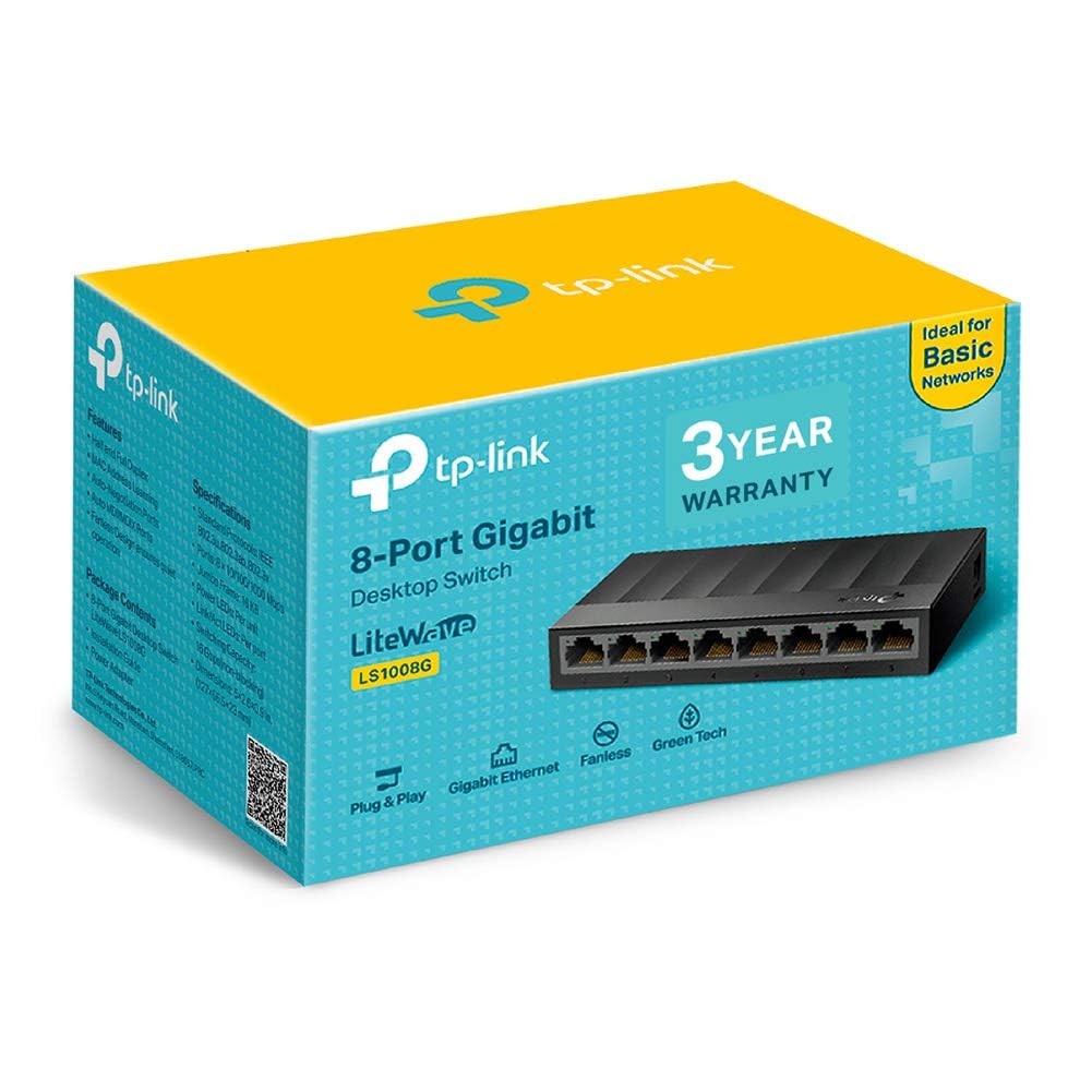 TP-Link Festa FS328G - 24-Port Gigabit Switch with 4 SFP Slots, Cloud Management, Enterprise Network Optimization, Security and Stable Performance