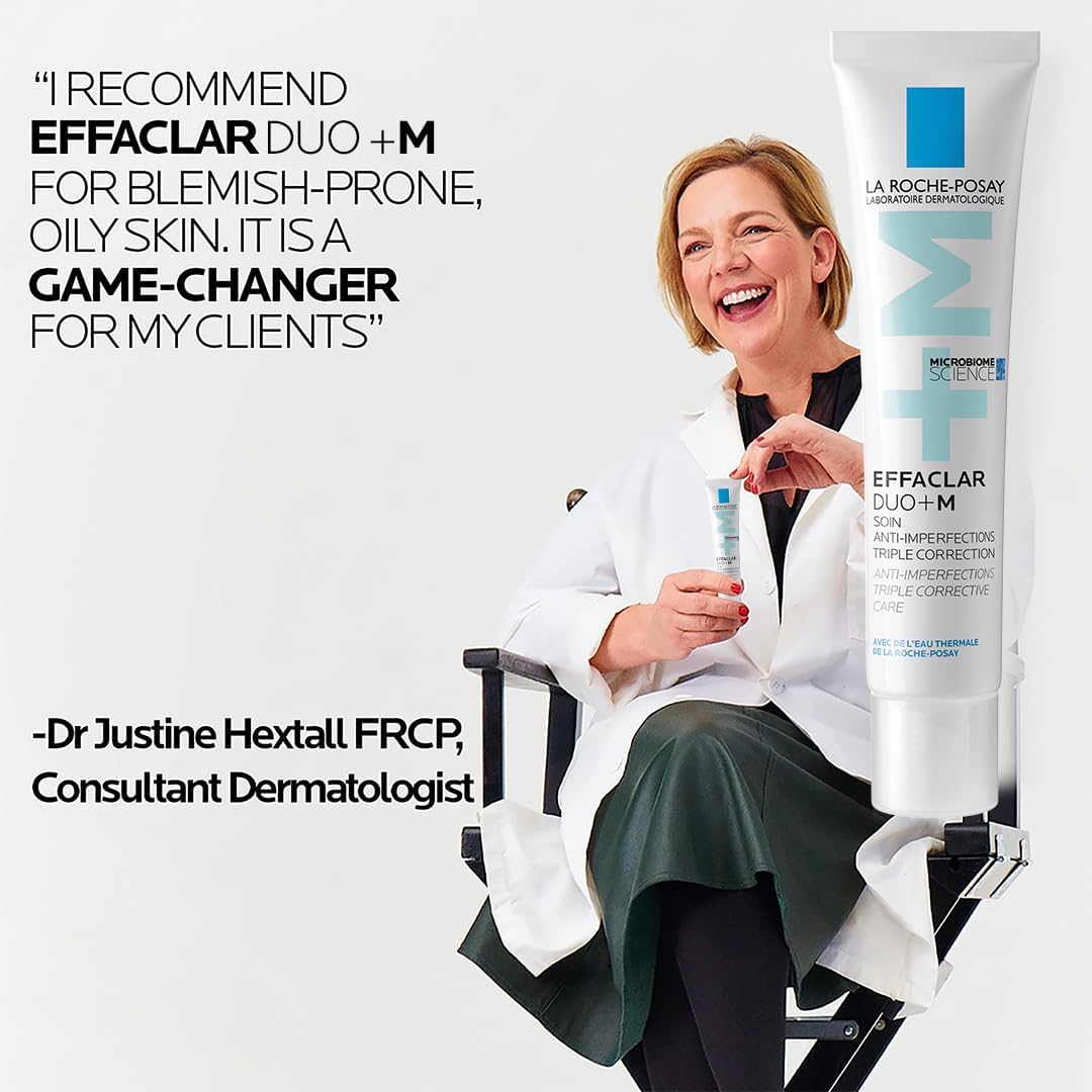 La Roche-Posay Effaclar Duo+M, Anti-Breakout Corrective Gel, 40ml