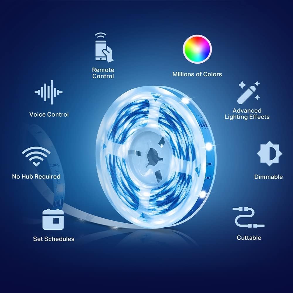 Tapo L900-5 5m Smart LED Strip Light Multicolour WiFi LED Lights
