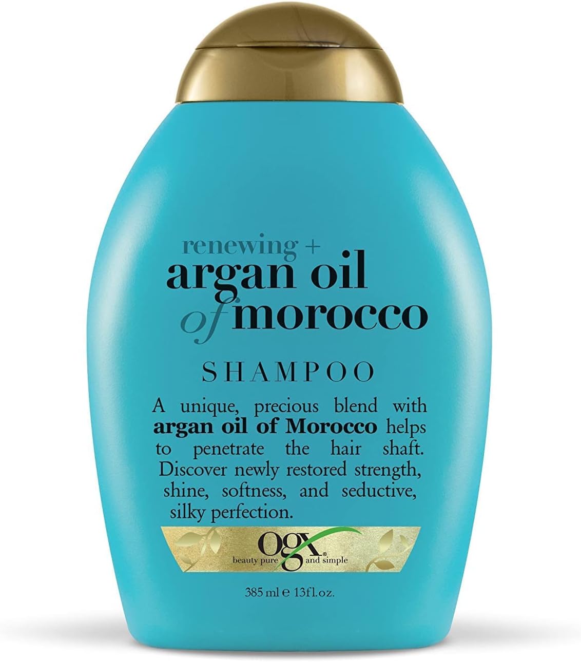 OGX Argan Oil of Morocco Sulfate Free Shampoo for Dry Hair, 385ml (Pack of 3)