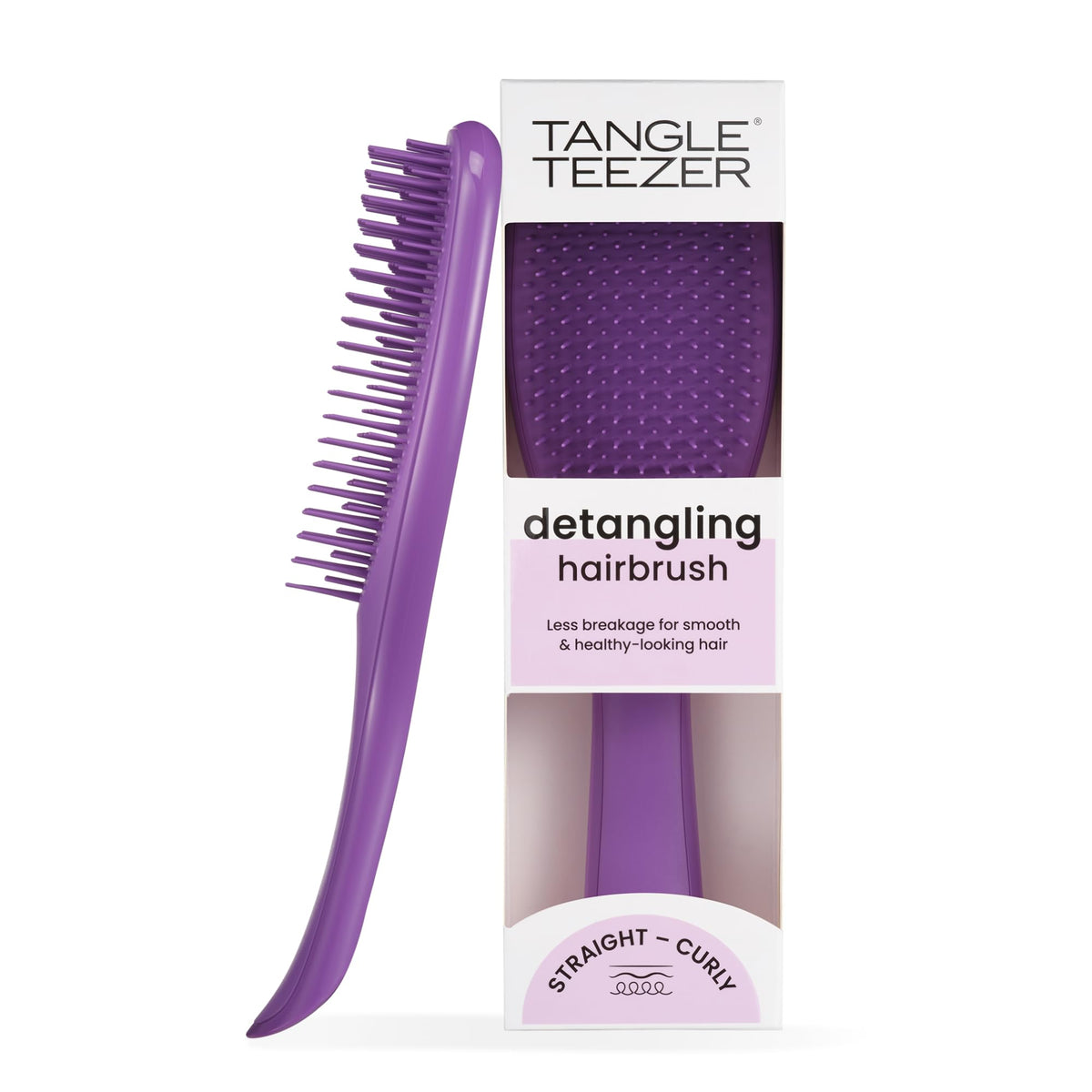 Tangle Teezer The Ultimate Detangler Straight to Curly Hairbrush