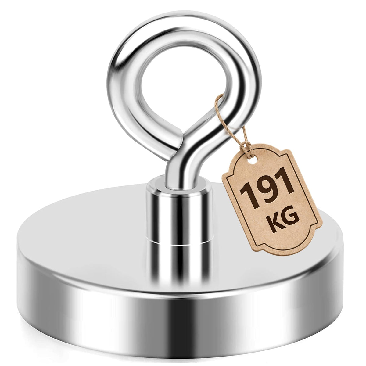 FINDMAG 82kg Pulling Strong Fishing Magnet for Retrieving in River (D45)