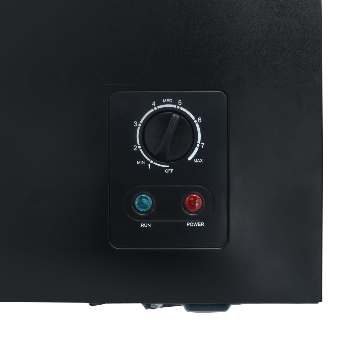 HYE Chest Freezer - 205L Capacity, Freestanding Design, Black