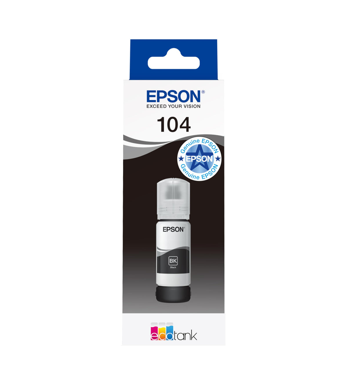 Epson EcoTank 104 Magenta Genuine Ink Bottle