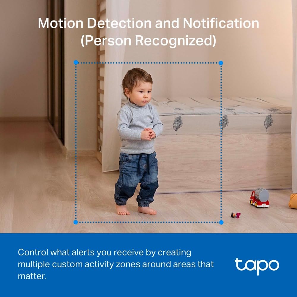 Tapo C200 Full HD Pan/Tilt Indoor Security Camera Pet Camera House Security