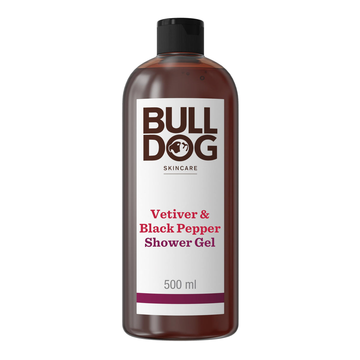 BULLDOG SKINCARE Lemon & Bergamot Shower Gel for Men, 500ml