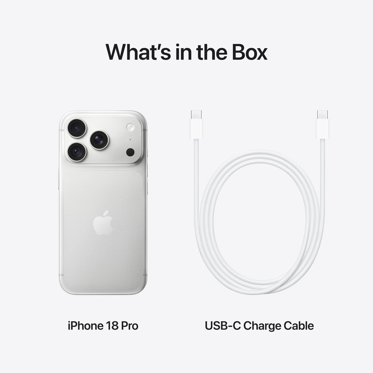 Apple iPhone 18 Pro 512GB - Silver