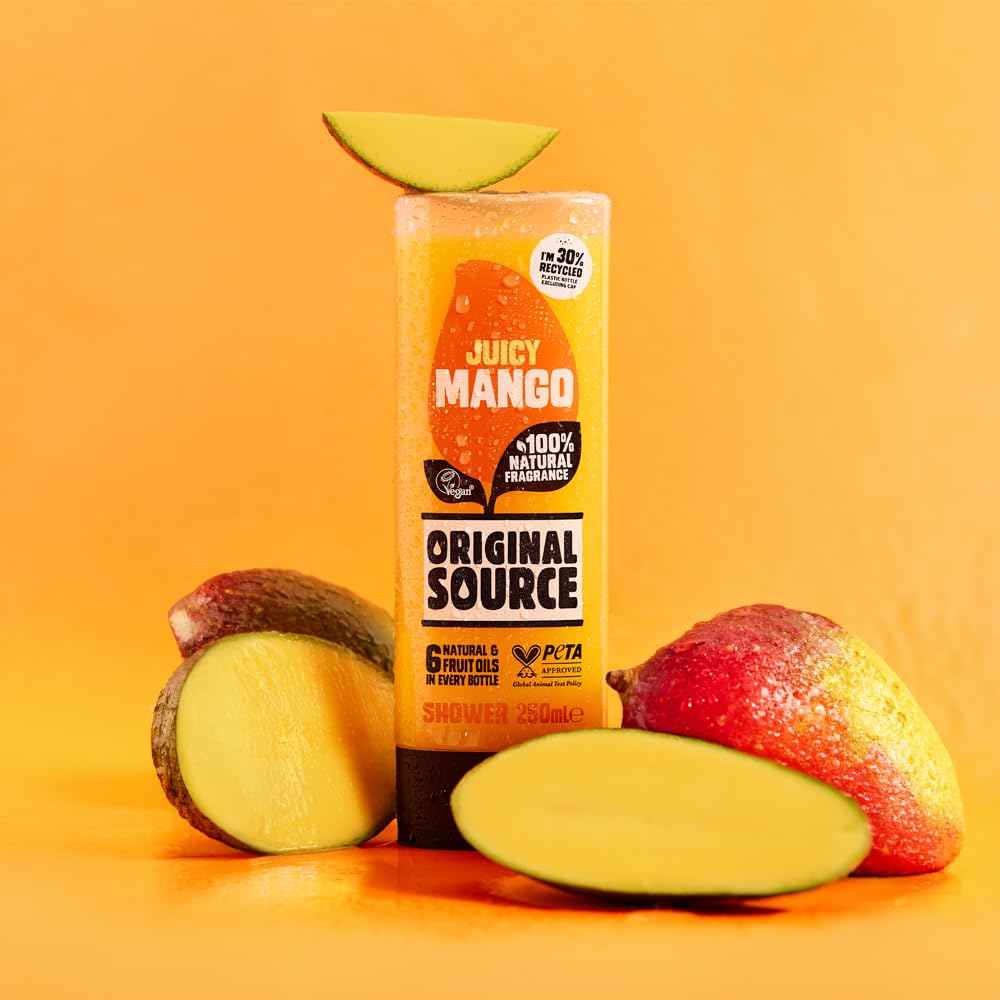 Original Source Coconut & Shea Butter Shower Gel, 6x250ml