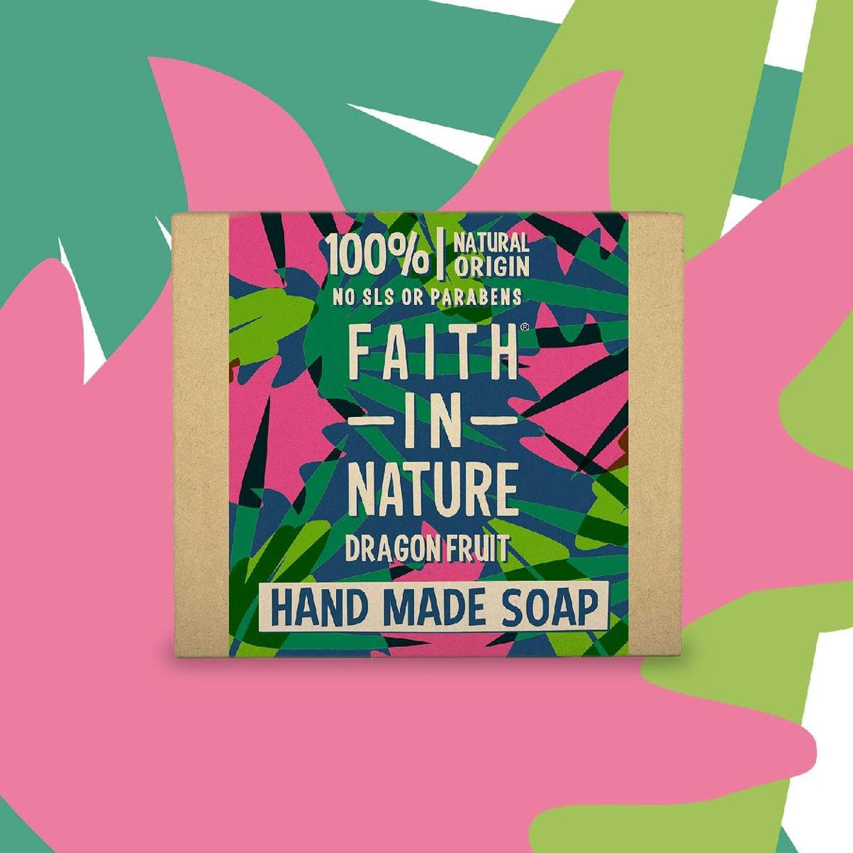 Faith In Nature Natural Coconut Hand Soap Bar, Hydrating, Vegan & Cruelty Free, No SLS or Parabens, 100g