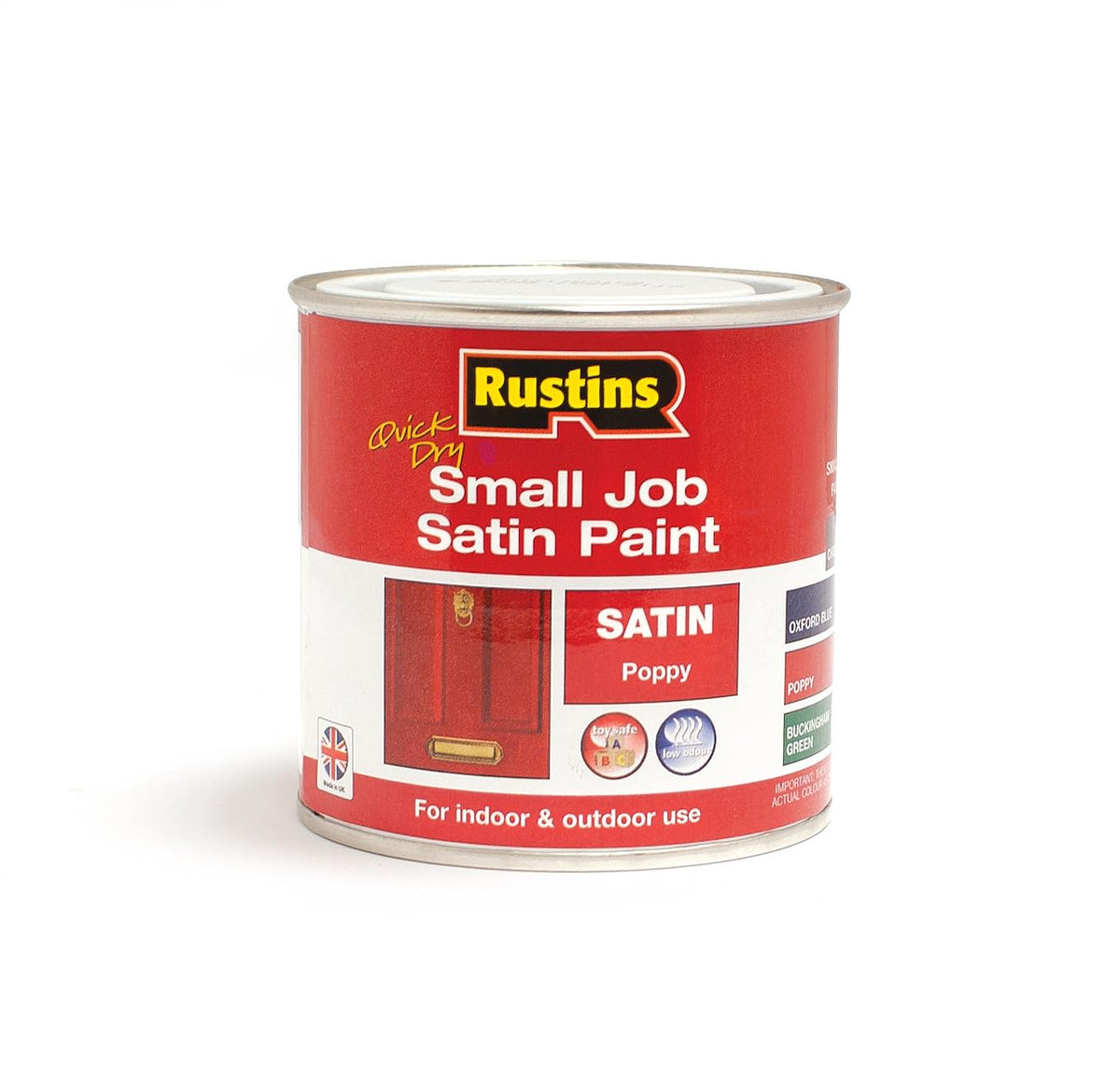 RUSTINS Small Job Satin Paint Chocolate 250ml